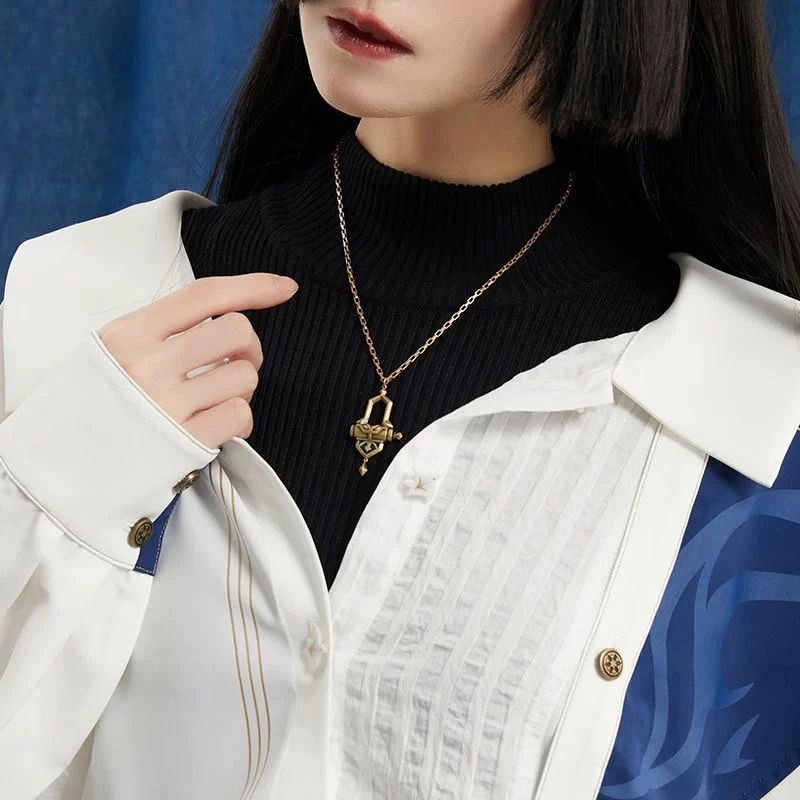 Wanderer Theme Impression Serie Necklace Game Fan Merchandise Niche New Product Clavicle Chain Light luxury Cosplay JewelryGifts