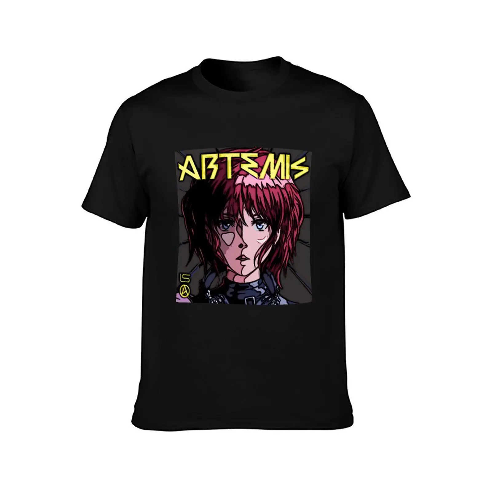 Lindsey Stirling Artemis - abstract cover art T-Shirt cute tops Short sleeve tee topping mens graphic t-shirts anime