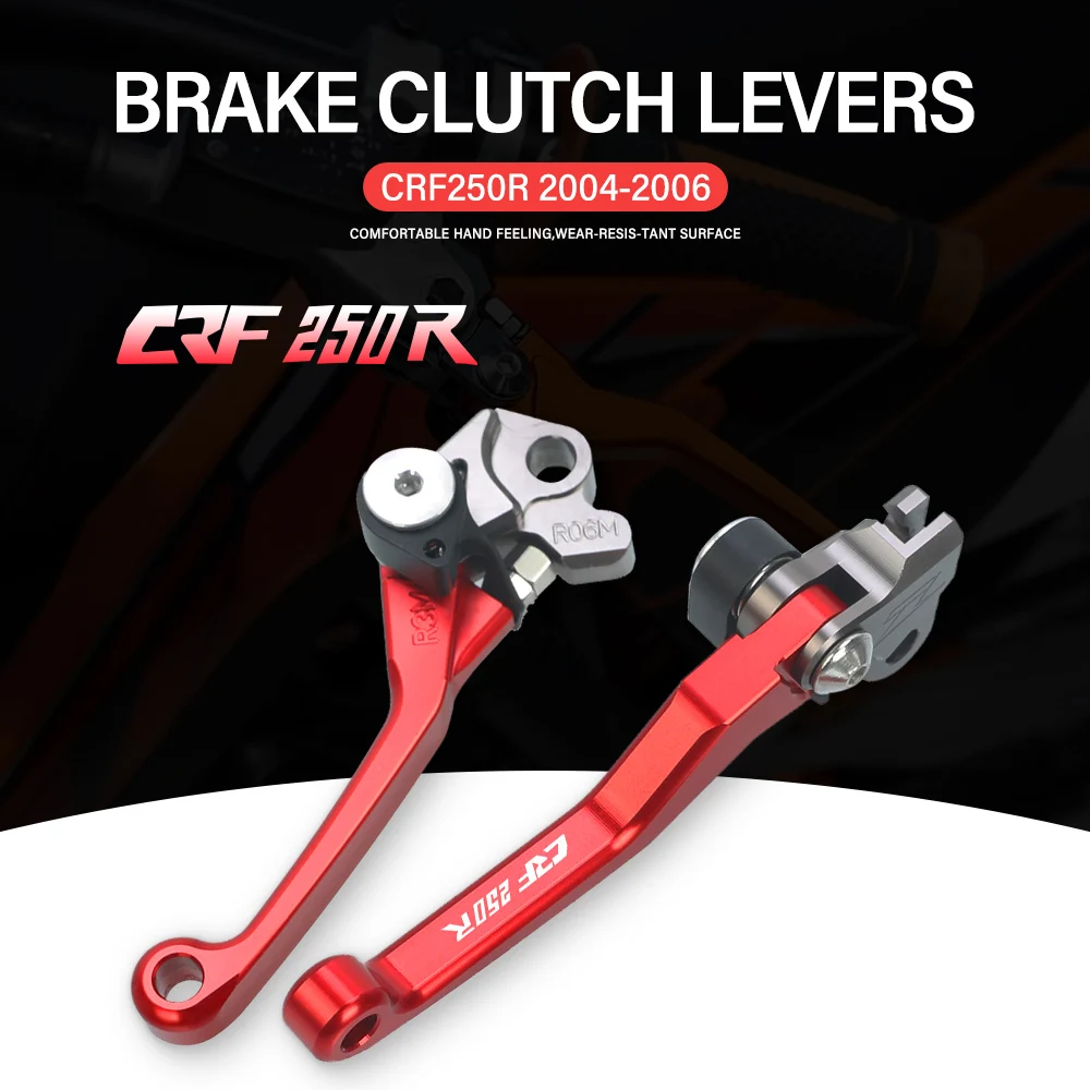 

Pivot Brake Clutch Levers For HONDA CRF250R CRF 250R 2004 2005 2006 Motorcycle Accessories Dirt Pit Bike Brakes Handles Lever