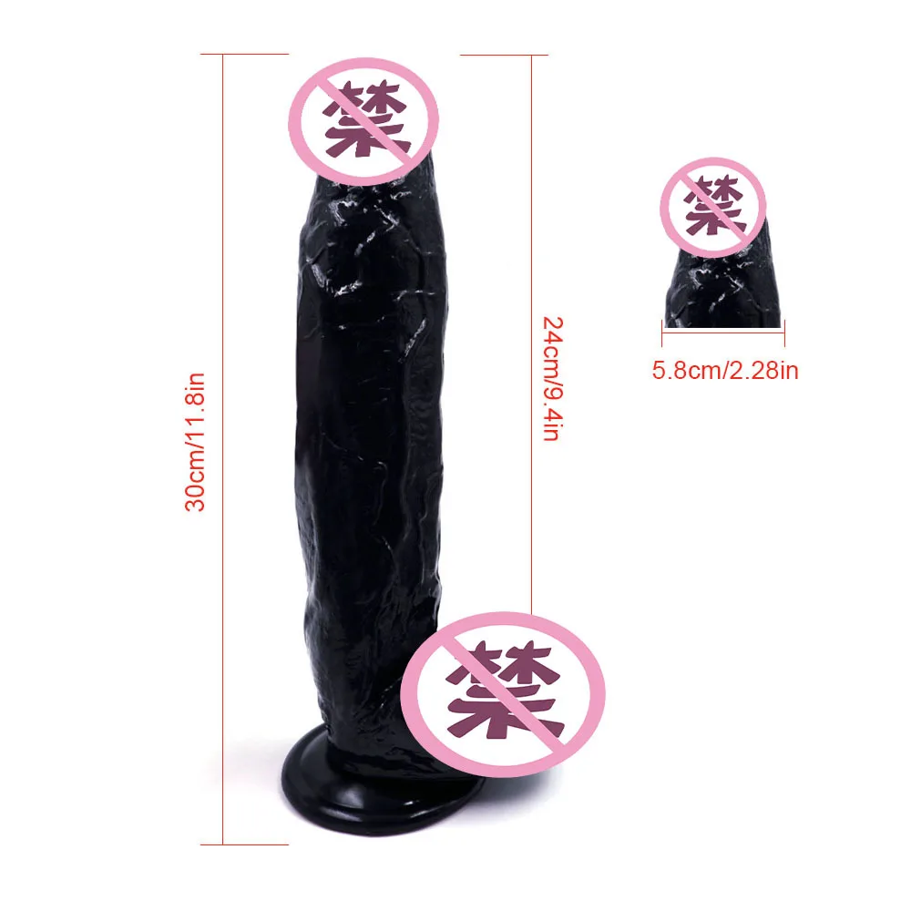 11.8 pouces gode Phallus énormes grands godes réalistes pénis en Silicone avec ventouse G Spot stimuler les jouets pour femme livraison directe