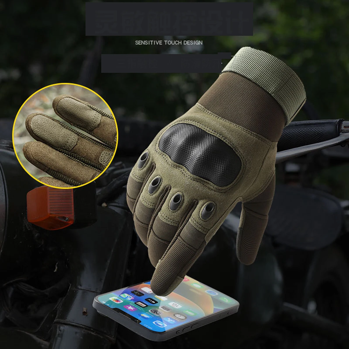 Rękawice górskie outdoorowe, letnie rękawice motocyklowe, wiatroodporne, antypoślizgowe rękawice taktyczne męskie do jazdy motocrossowej.