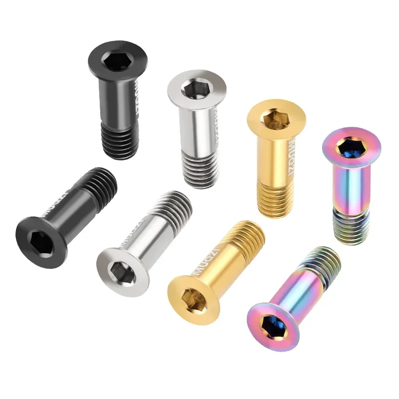 2PCS Rear Derailleur Pulley M5 Screws MTB Road Bike Jockey W