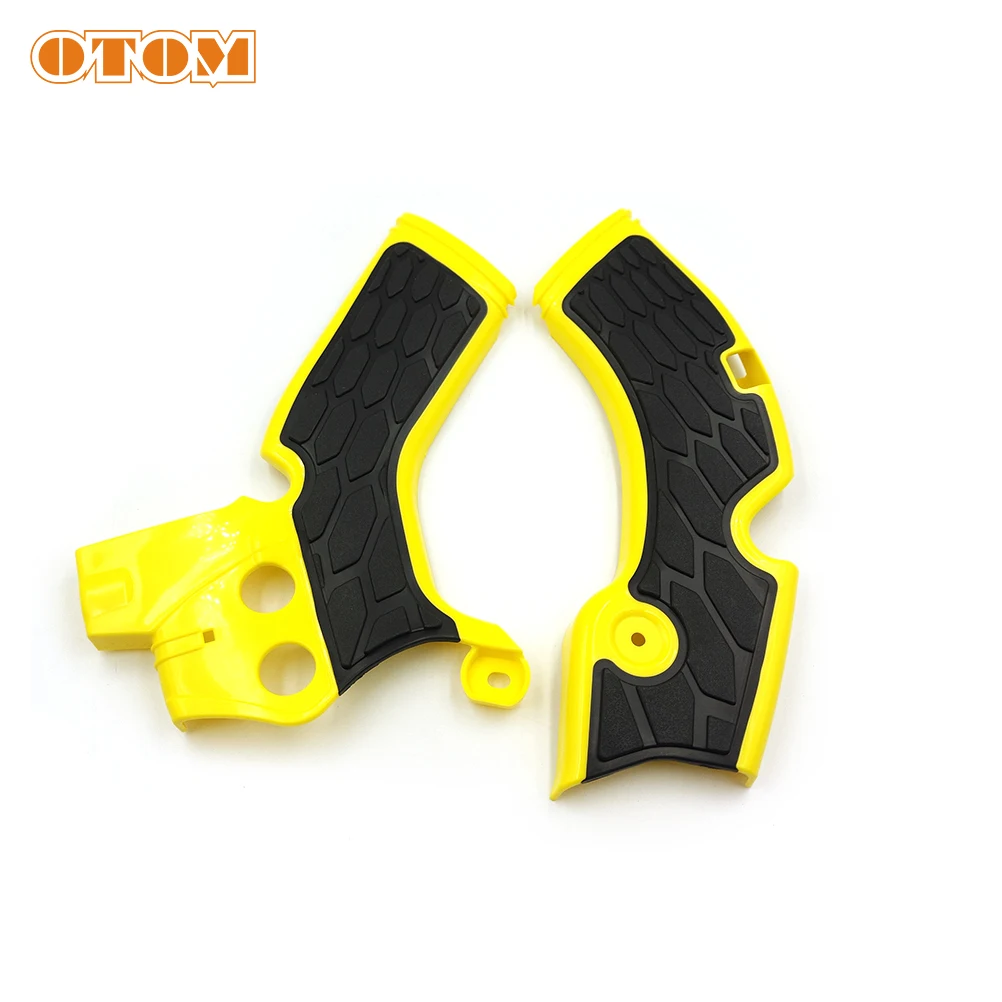 OTOM Motorcycle X-Grip Frame Guard Protector Cover For SUZUKI RMZ250 RMZ 250 2010-2018 Protection Plastic Shell Durable Grips