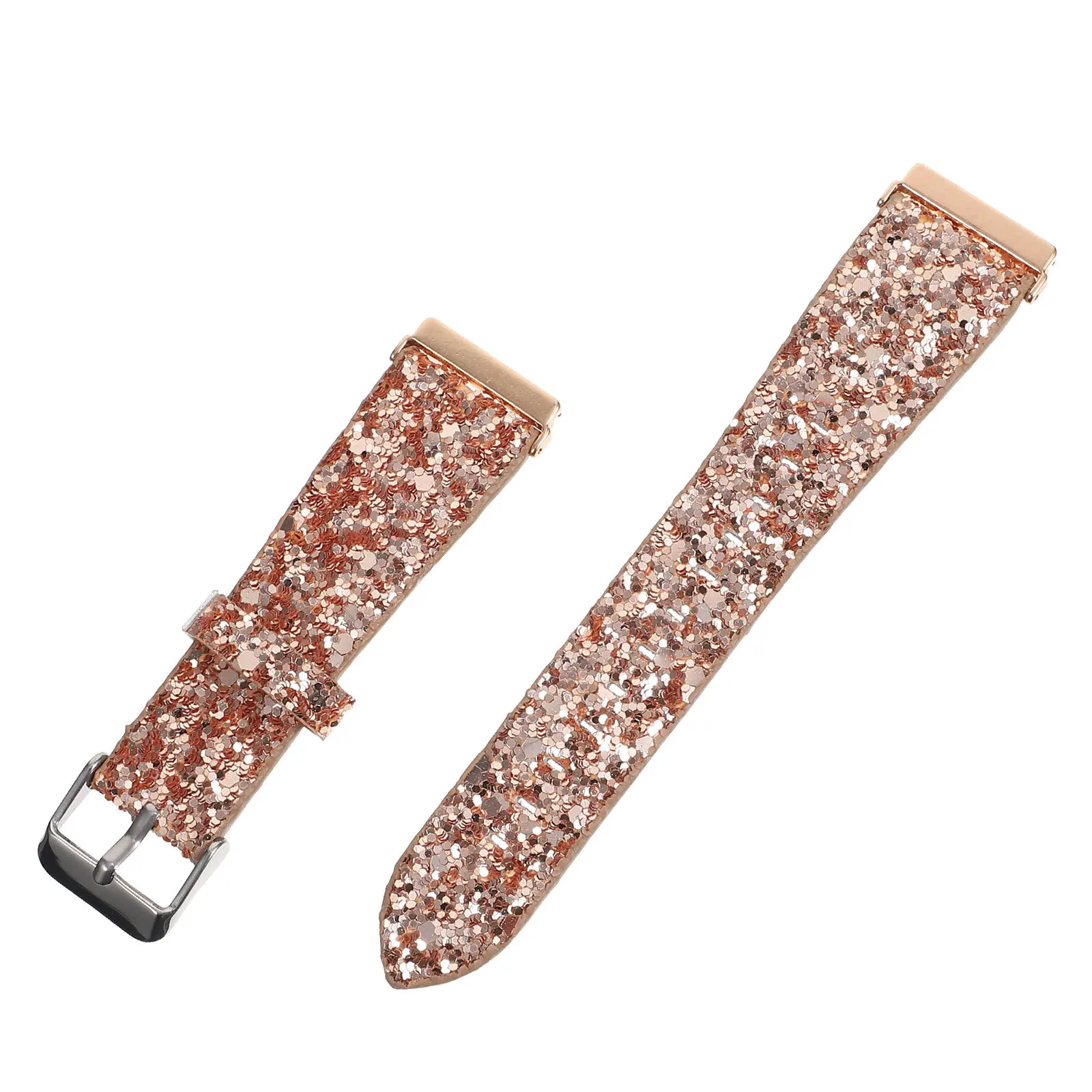 

Watchband for 2 PU Strap Replacement Wristband Comfort Fit Stylish