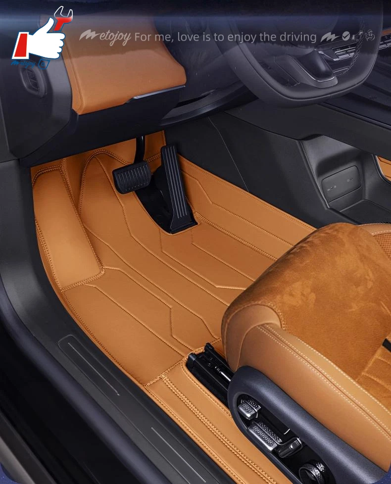 اليد اليسرى محرك سيارة الكلمة حصيرة لمازدا EZ6 2024 كامل المحيطي القدم حصيرة حصيرة الطابق بطانة سجادة أرضيات حصيرة مقاومة للماء