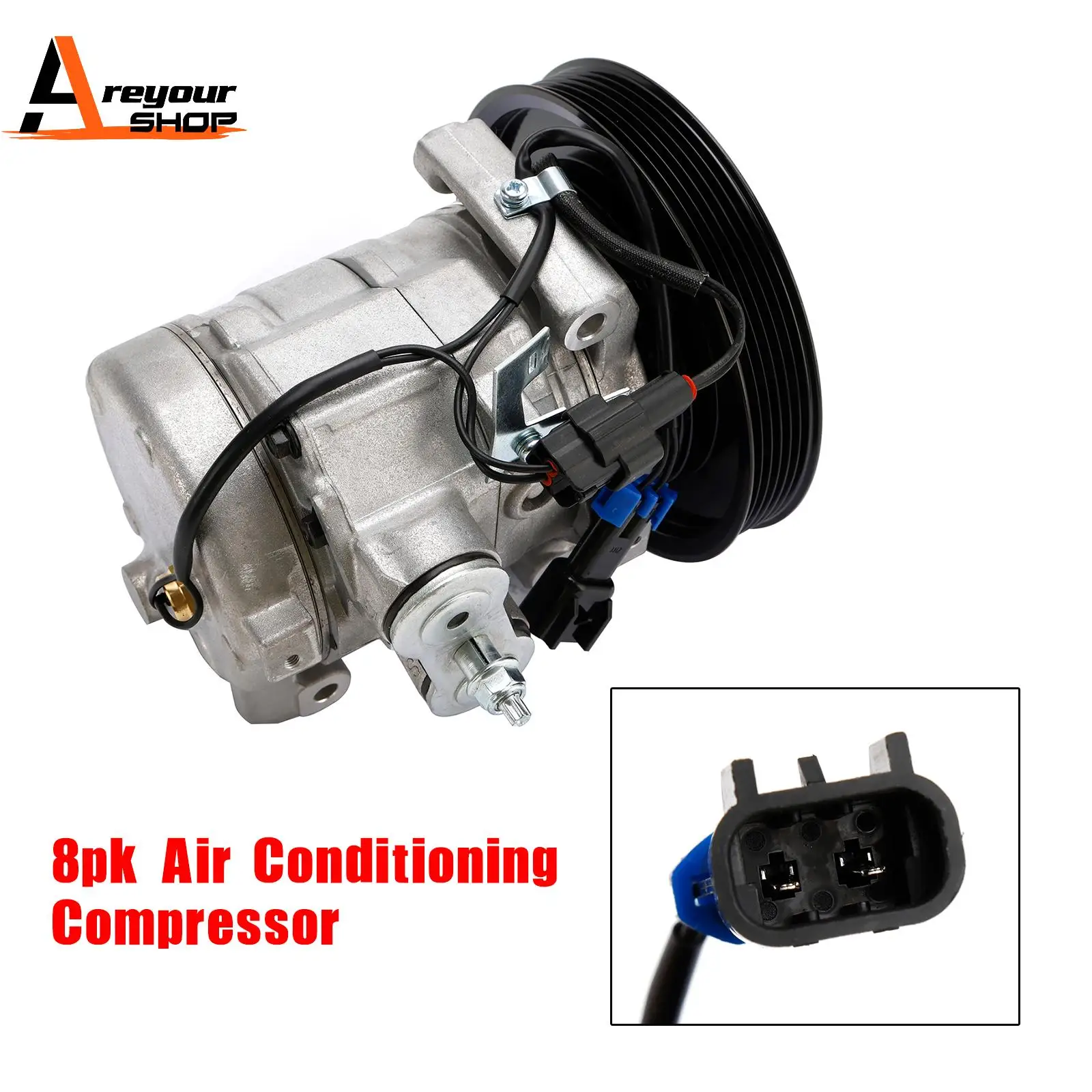 Areyourshop A/C Compressor 10S15C for Freightliner 108SD 114SD Business Class M2 M2