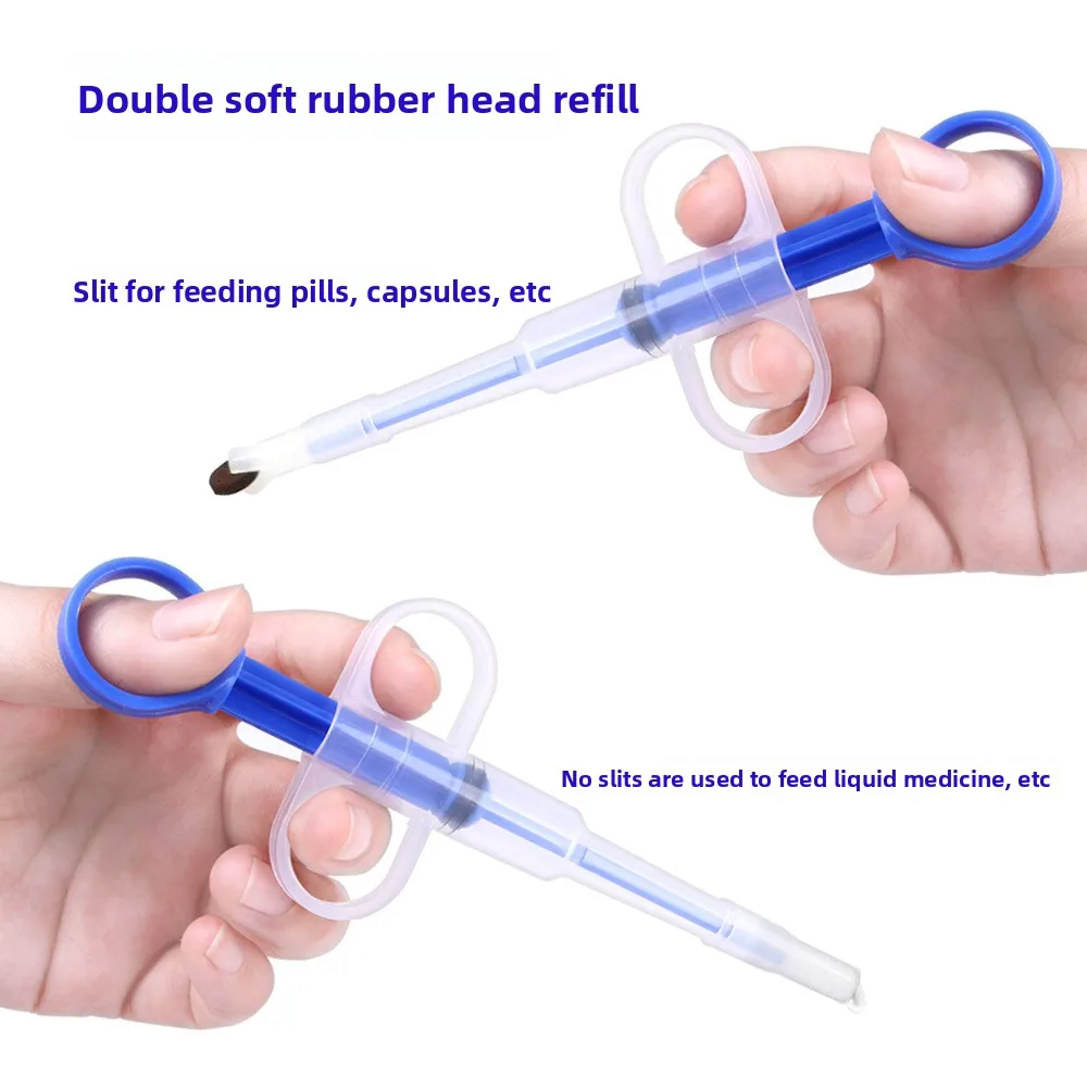 موزع أدوية الحيوانات الأليفة، مسدس حبوب منع الحمل، قرص مطلق النار، مجموعة أدوات تغذية طبية للكلاب والقطط والحيوانات الصغيرة