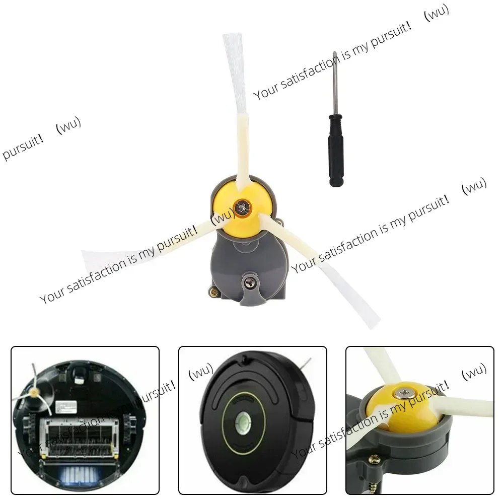 Household Cleaning Side Brush Motor Replacement Screwdriver Side Brush Motor Module for Roomba 600 700 800 Series