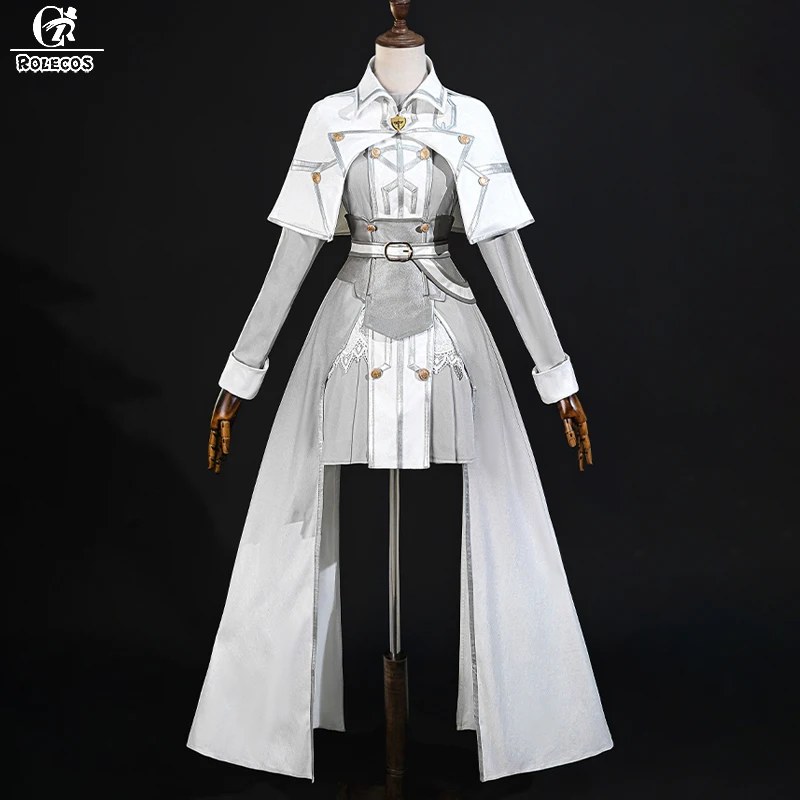 

Костюм для косплея Yuuki Asuna из аниме SAO Star Queen, белый женский боевой костюм Yuuki Asuna, наряды для косплея на Хэллоуин и карнавал
