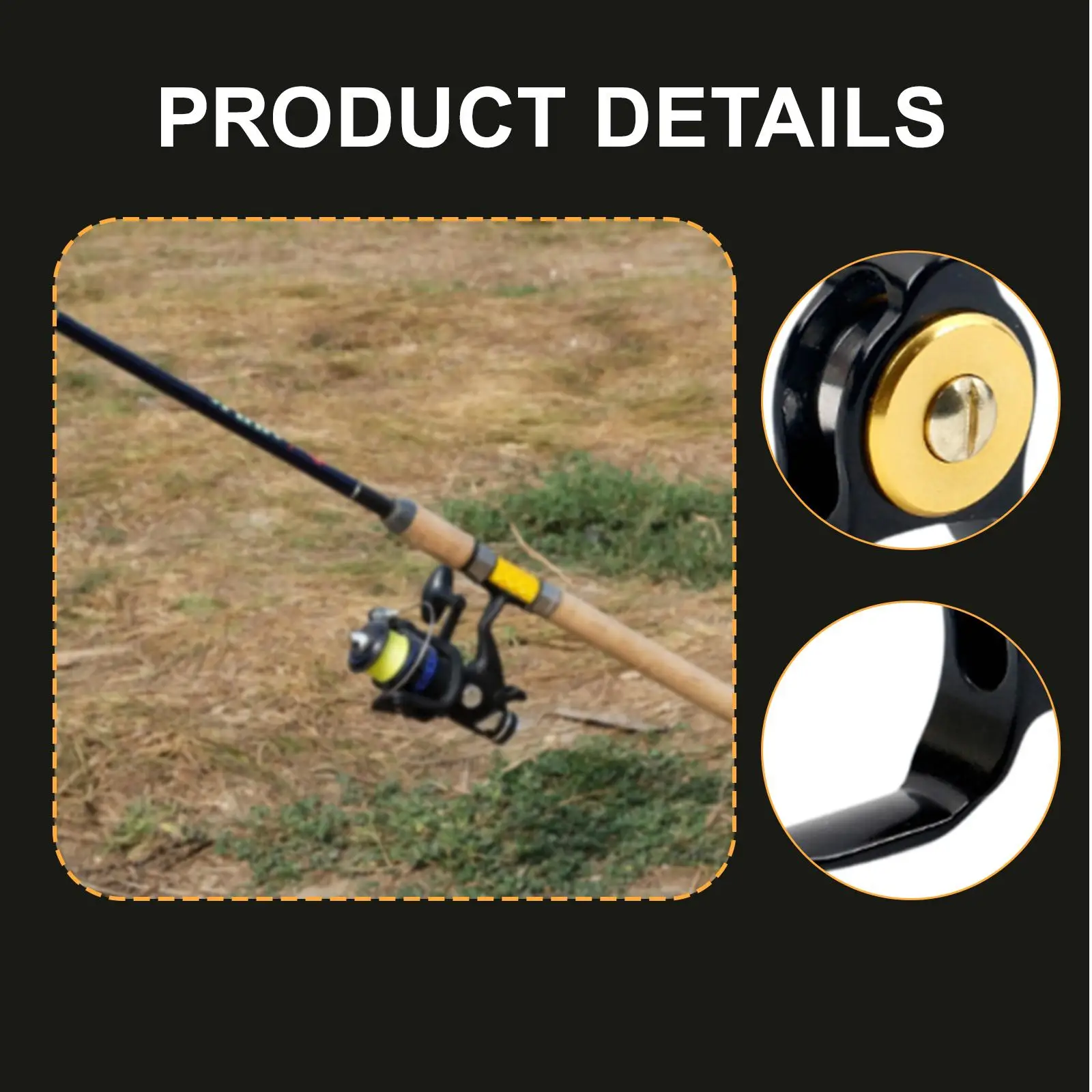 Fishing Roller Guide Fishing Rod Roller Tips Equipment Sturdy Guide Rings Metal Rods Repair for Sea Boat Trolling Rod