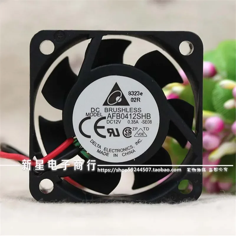 for AFB0412SHB 4015 12V 0.35A Large Air Volume Double Ball Bearing Speed Measuring Cooling Fan