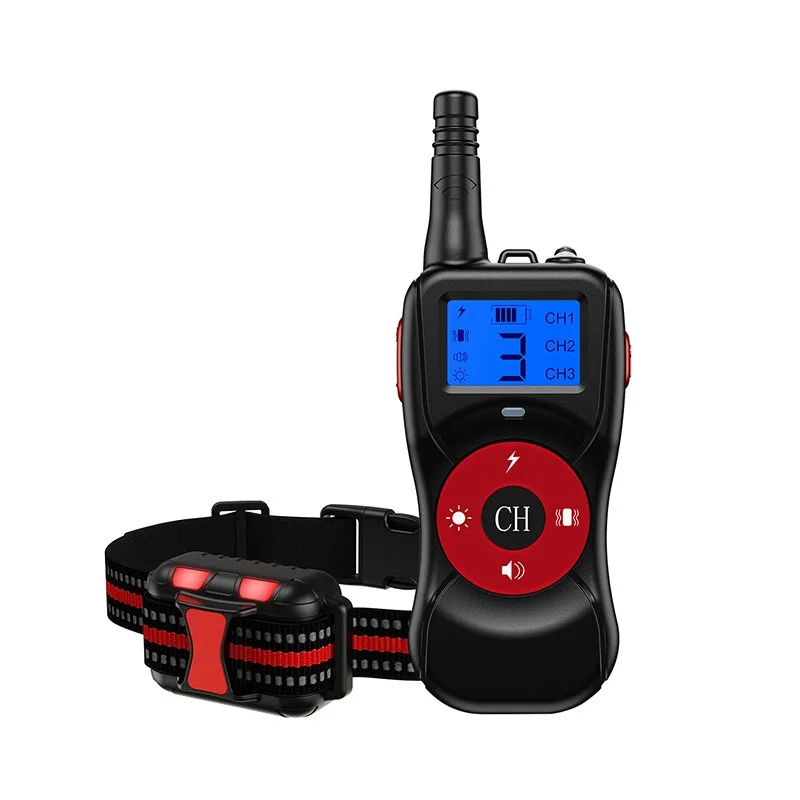 3300Ft Electric Dog Training Collar Remote Control Waterproof Pet BehaviorFor 5-120lbs Puppy With Shock Vibration