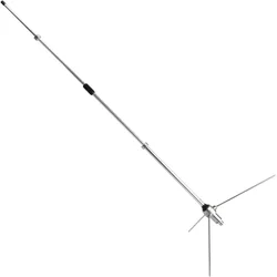 HAM Amateur Base Station Antenna Tunable GMRS Vertical Mobile Antennas 70cm 390-470MHZ 100W 6.0dBi SO239 Connector with Scale