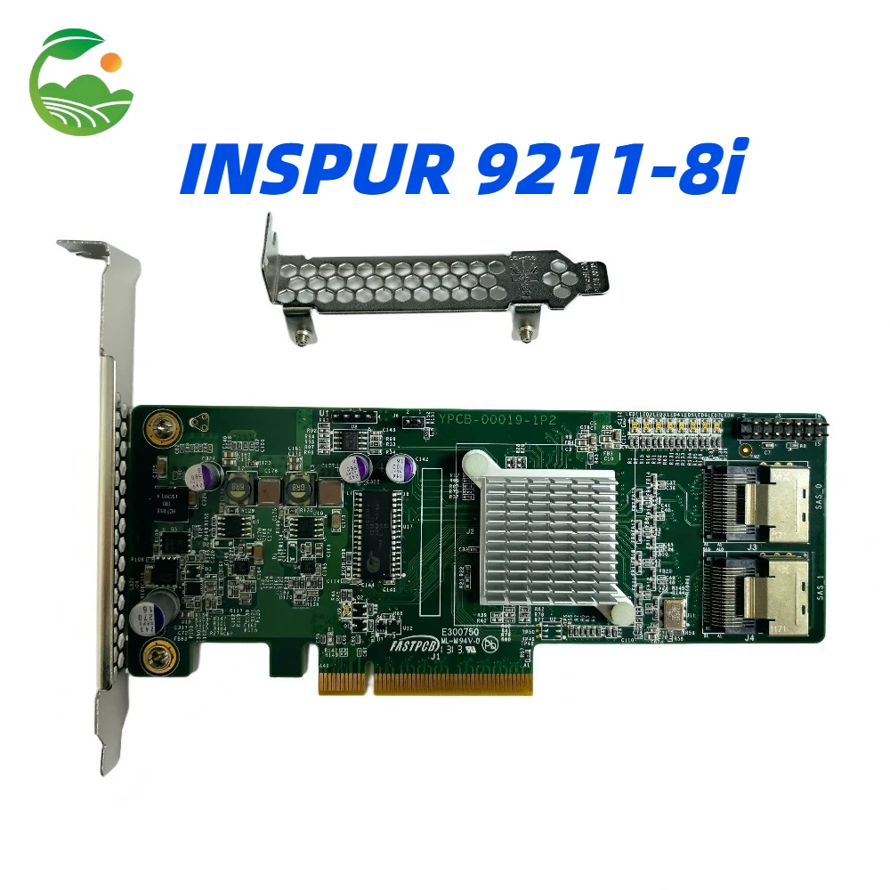 INSPUR 9211-8i IT Mode HBA 6Gbps SAS/SATA P20 LSI2008 for ZFS/FreeNAS/unRAID FW:P20