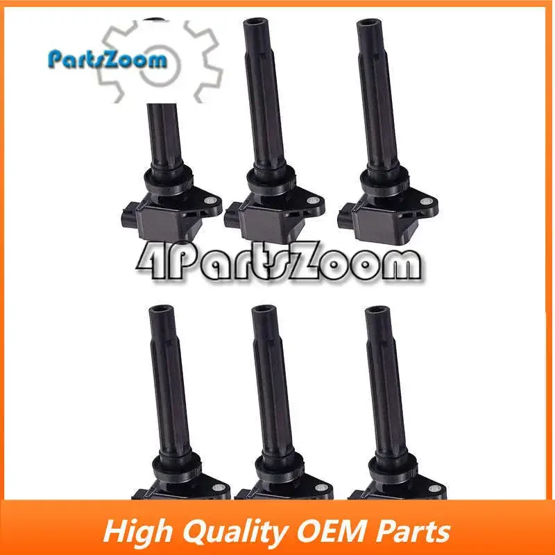 

New 6PCS Ignition Coils Fit For SUZUKI SX4 2.0L 2007-2009 GRAND VITARA 2.7L 2006-2008 NO# 33400-65J00 3340065J00 H6T11371 UF-562