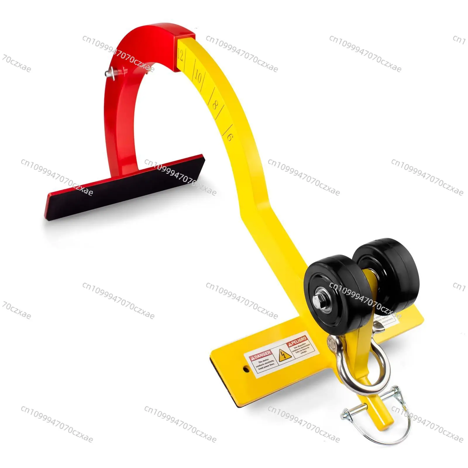 Roof Hooks, Safety Anchors, 5,000-pound Load-bearing for Steep Slopes, Worker Protection, Construction Safety Equipment