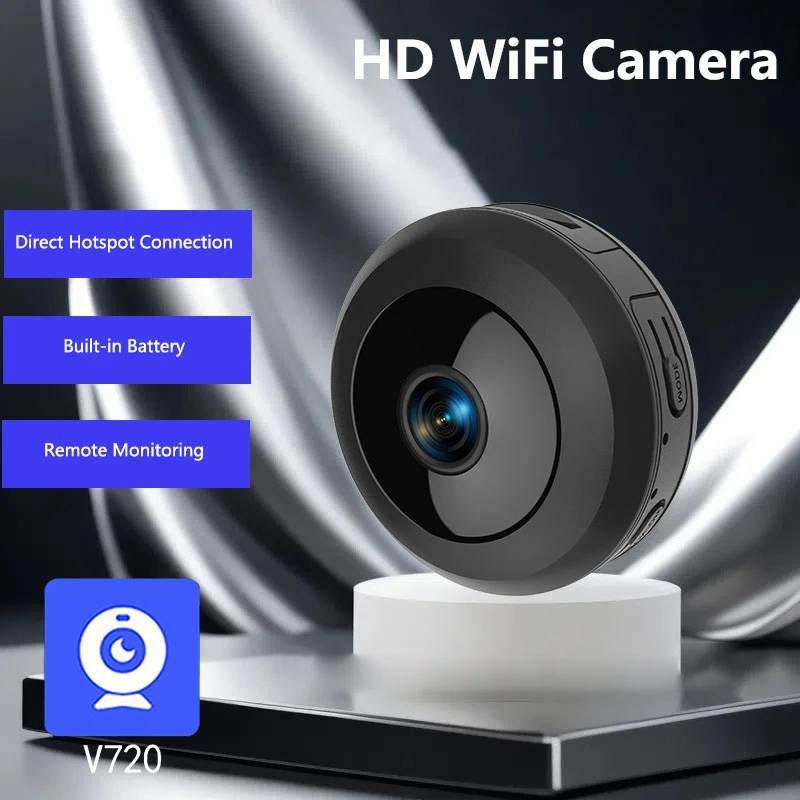 New 4K Mini Wireless Camera Portable Cam Night Vision Camcorder WiFi Remote Monitor Video Recorder Home Security Camera 2027