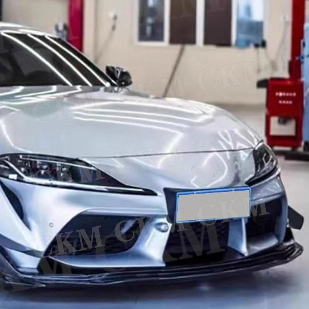 

Накладки на пороги CKMUUER из карбона, расширители, боковые спойлеры, защита бампера для Toyota Supra A90 2019+