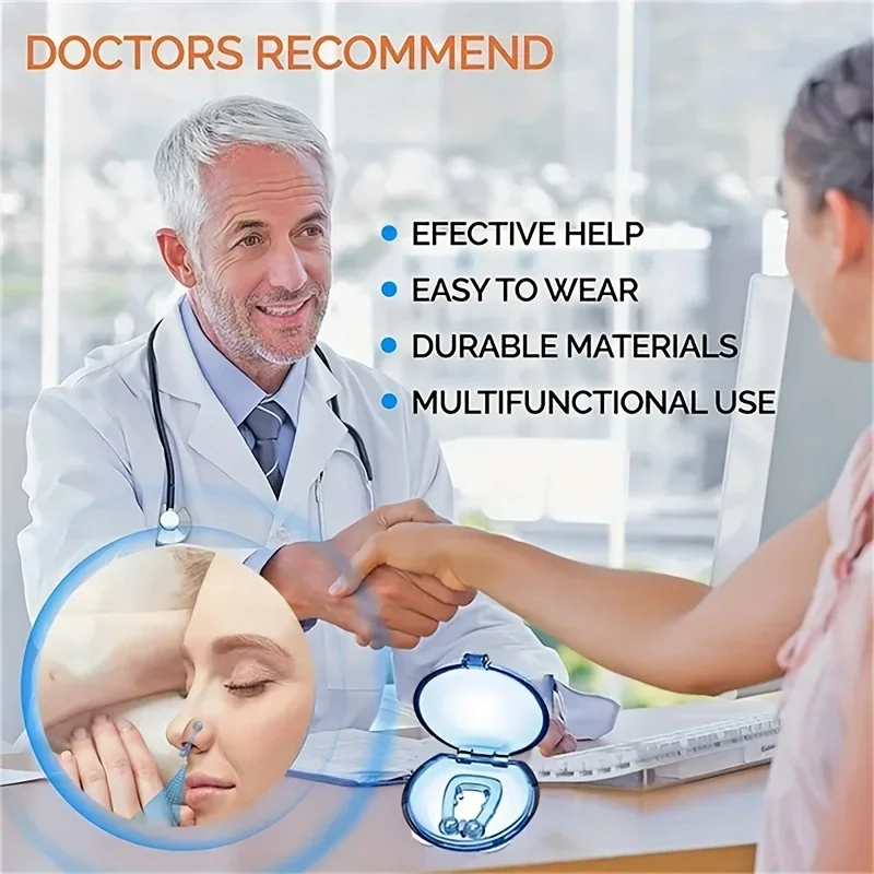 1/2/4 pces dispositivos anti ronco, solução de ronco, clipes de nariz, melhorar o ventilador do duto do sono ferramentas hvac assinaturas iptv