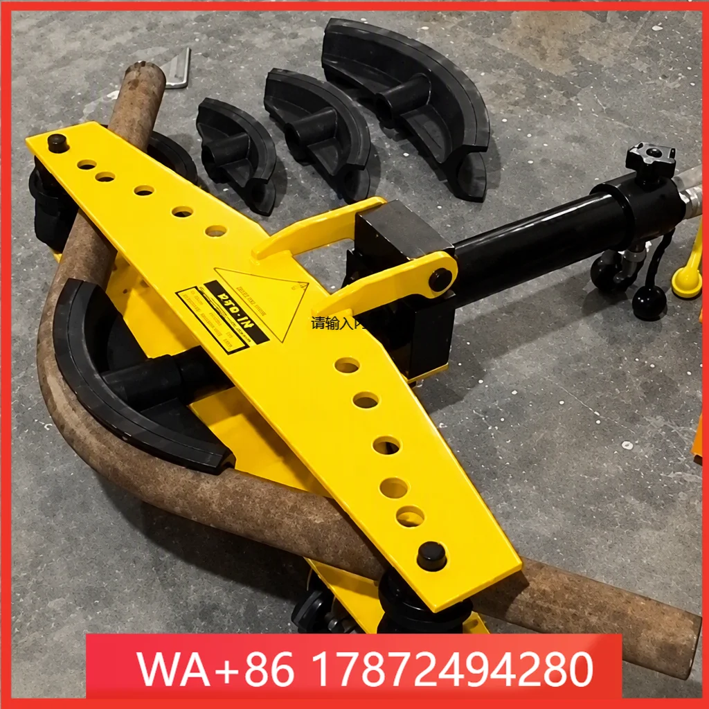 New Hydraulic Pipe Bender hine 10-MM Steel ual Hydraulic Tool Manual Mandrel Tube Bende