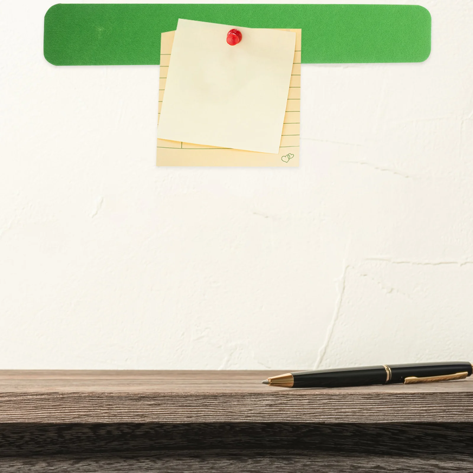 

4Pcs Bulletin Board Strips Self Adhesive Polyester Wall Decor Office Home Memo Boards Cork Strips Bulletin Bar Strip