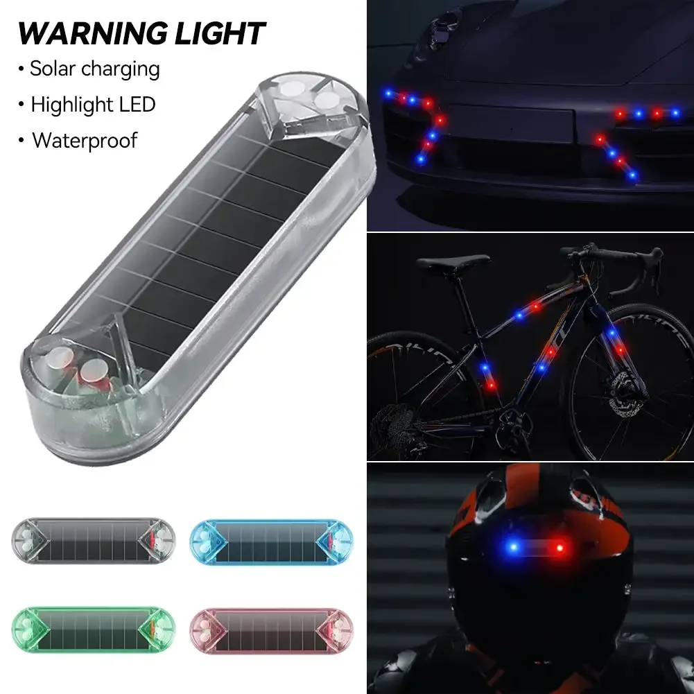 Car Solar Powered Simulated Fake Security Light Dummy Alarm Wireless Warning Anti-Theft Caution Lamp LED Flashing Imitation