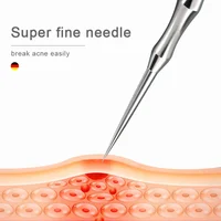 New German Acne Blackhead Removal Needles Pimples Blackhead Clip Tweezers Beauty Artifact Blemish Extractor Remover Needle Tool 3