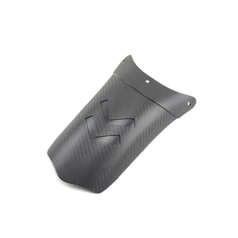 Carbon Fiber Pattern Motorcycle Extender Lengthen Front Fender Rear and Front Wheel Extension Fender Splash Mudguard Guard