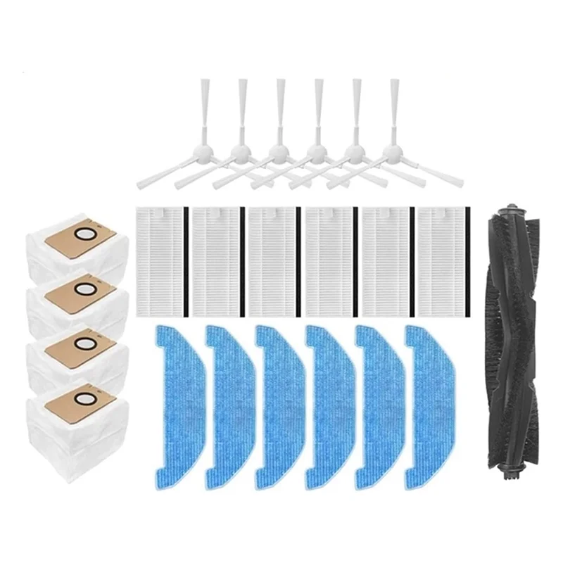 

【ESSENTIALS 】Main Side Brush Mop Cloth HEPA Filter Dust Bag Main Brush For Neabot Q11 Robot Vacuum Cleaner Parts