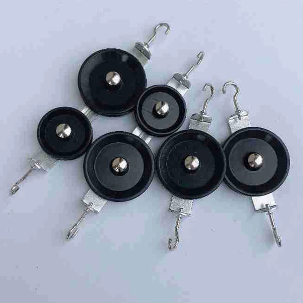 

4 Pcs Pullax Set Teaching Instruments Cable Pulley System Equipment Construction Crane Fitness