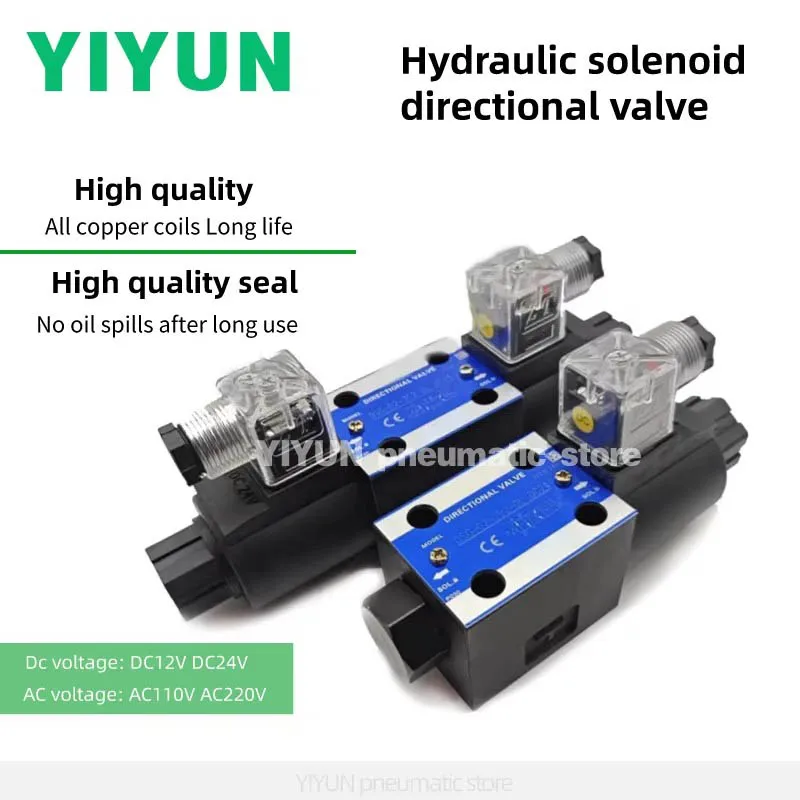 

DSG-03-3C10-3C11-3C9-3C12-2B2 DSG-03-3C2-3C3-3C4-3C5-3C60-DL-LW YIYUN Hydraulic solenoid directional valve two-way DSG series