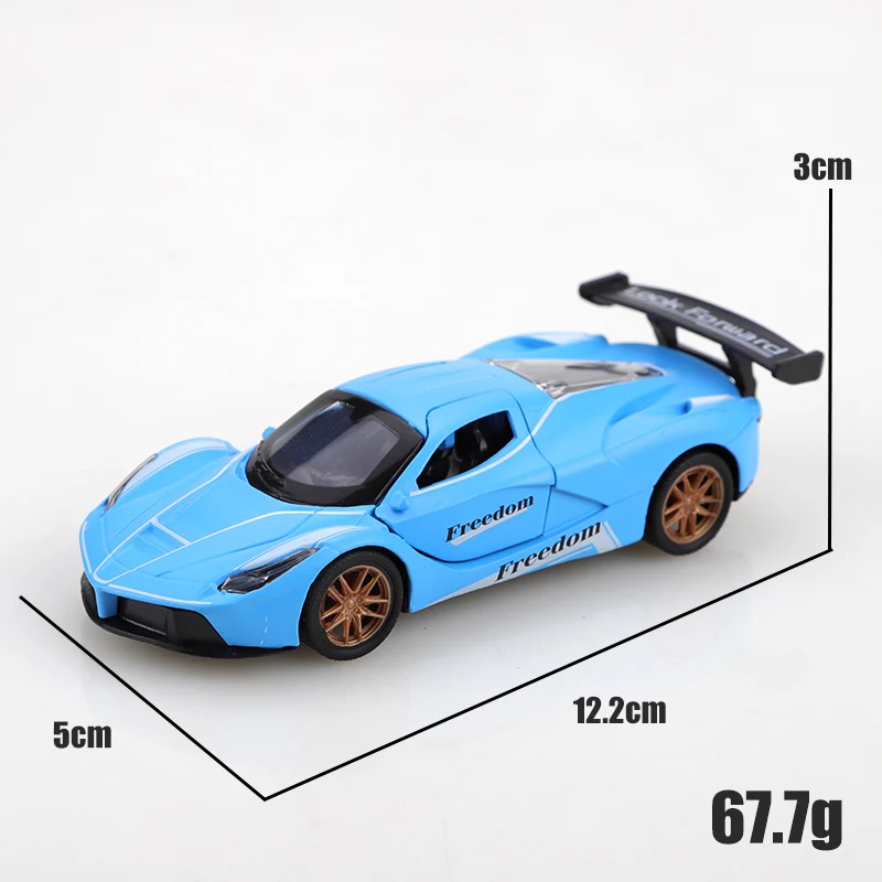 1.36 سبيكة SF نمط المسار التراجع سيارة، محاكاة السيارة الخارقة التراجع سبيكة السيارة، لعبة سيارة سبيكة، لعبة أطفال. #4