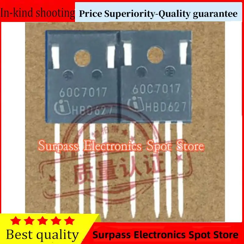 10PCS-100PCS  60C7017 IPZ60R017C7  MOS 109A 650V TO-247-4 Price Superiority-Quality guarantee