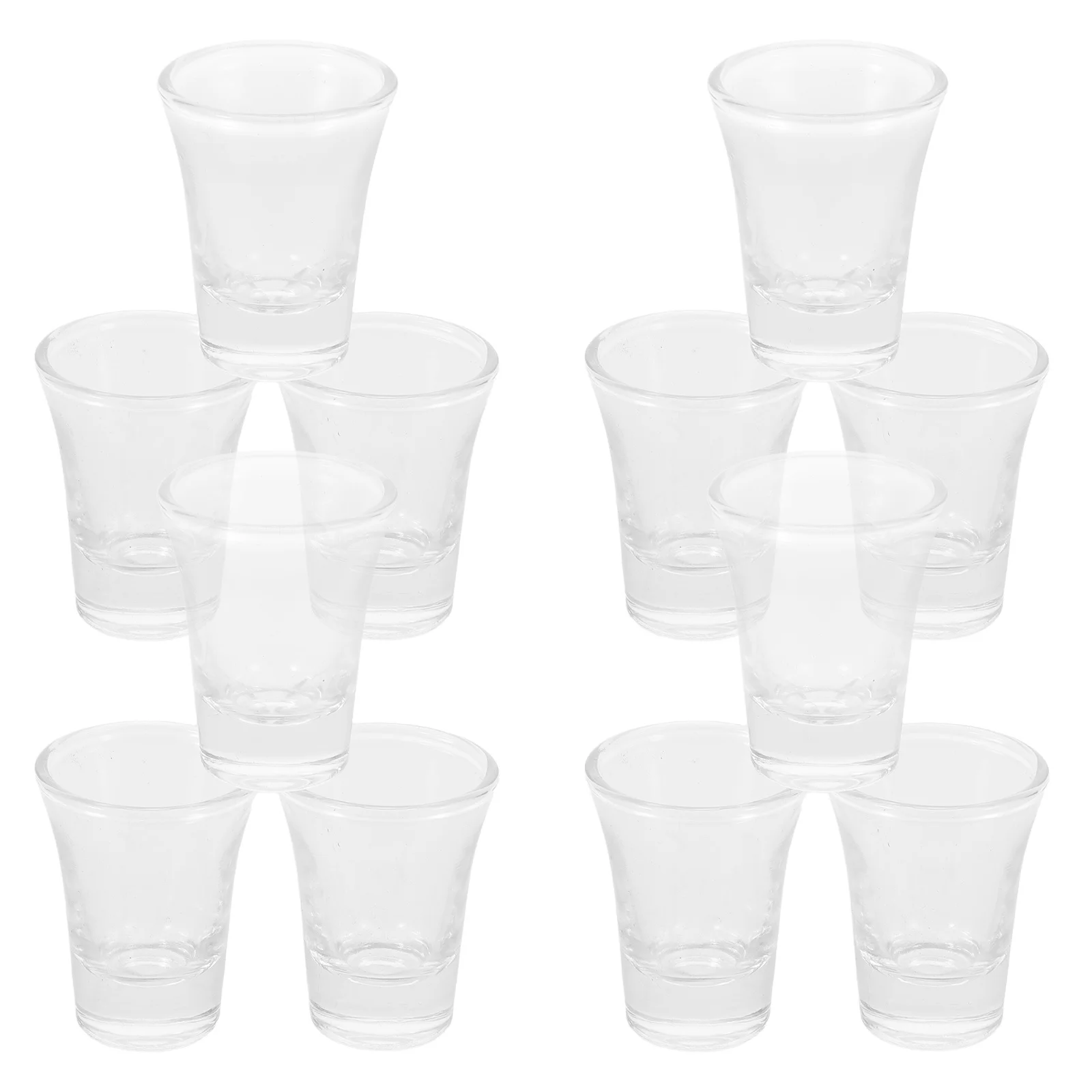 

24Pcs Glass Communion Cup Set Clear Crystal Shot Glasses Mini Chalice for Church Service Religious Ceremony Drinkware