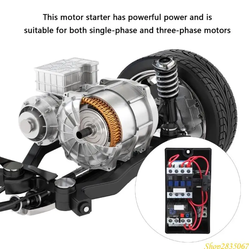 Waterproof Motor Starter Switches Box 220V Single Phase Motor Starter Replacement Motor Protector Enduring 831F