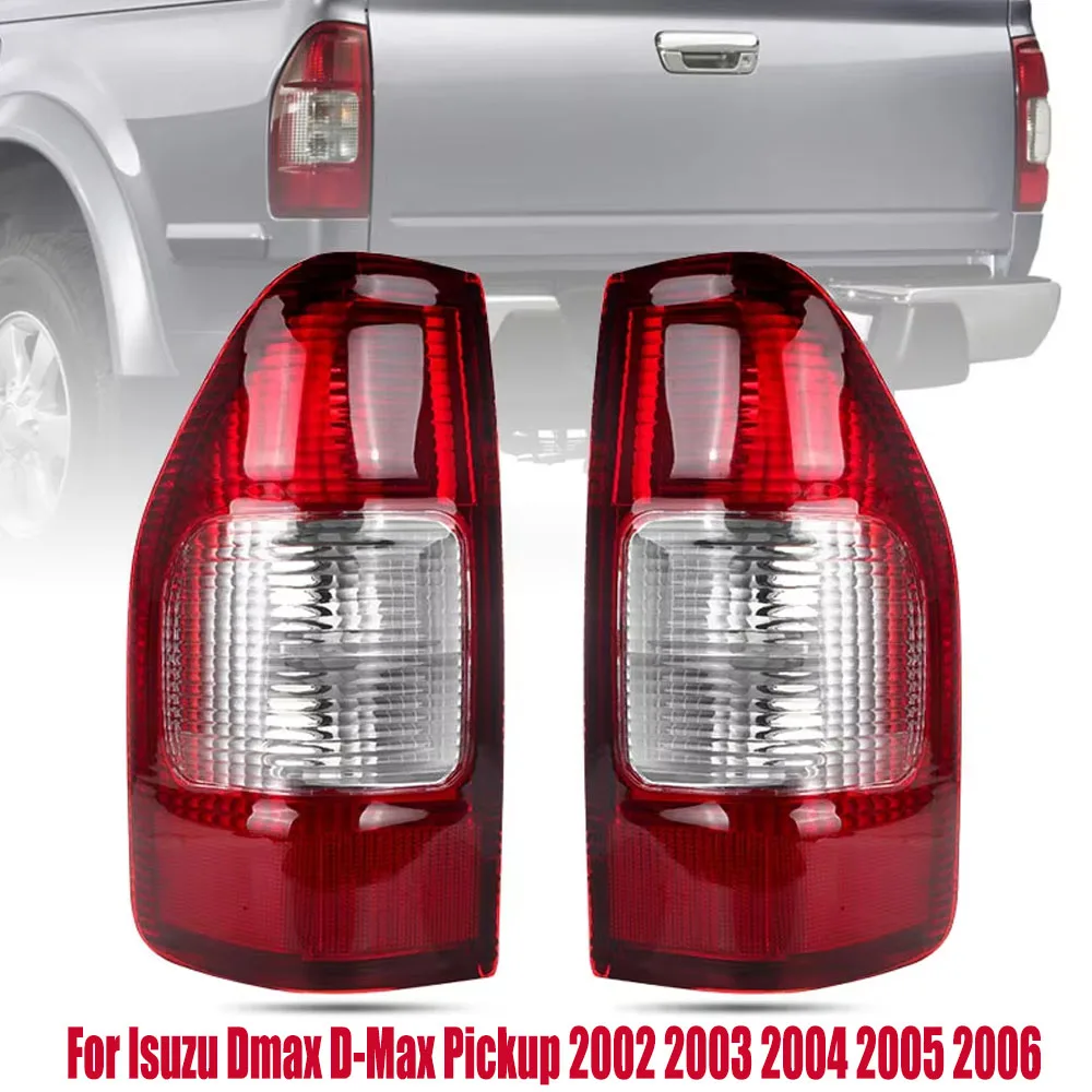 

Rear Tail Light Assembly for Isuzu Dmax D-Max Pickup 2002 2003 2004 2005 2006 Car Turn Signal Lights Stop Brake Lamp No Bulb