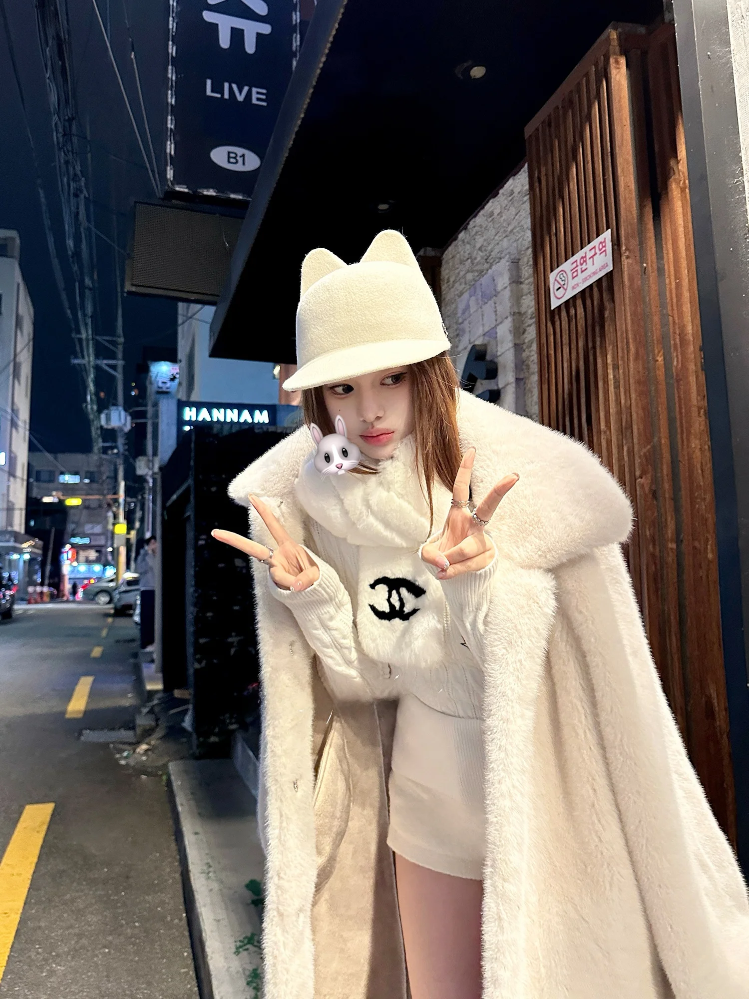 Manteau d'hiver pour femme Chien Long Jaet, col en fourrure, chaud, coupe-vent, intérieur en polyester, toutes tailles, style coréen pour jeunes