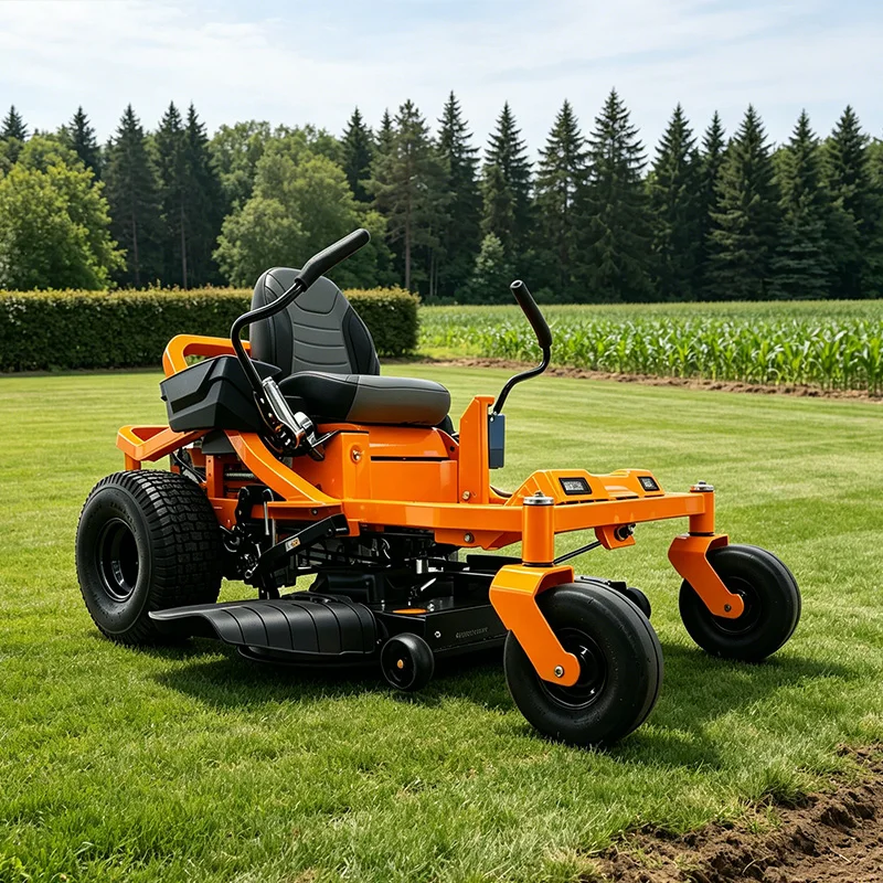 Low Maintenance Durable Riding Lawn Mower Garden Tractor Grass Cutter Mower for Park and Field