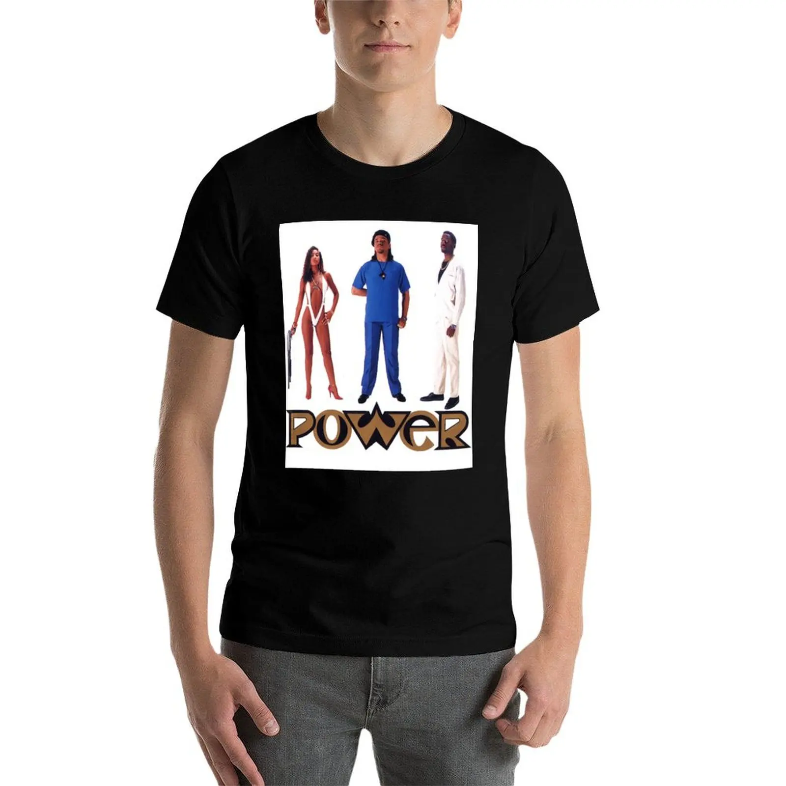 Power T-Shirt baggy shirts man t shirt Short sleeve tee oversizeds slim fit t shirts for men