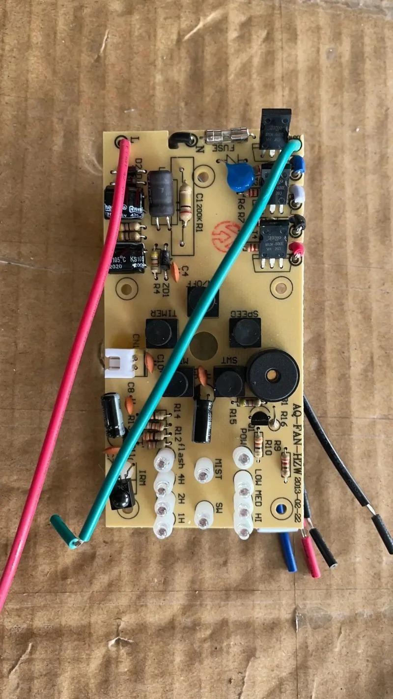 For CNHW Spray Fan Remote Control Circuit