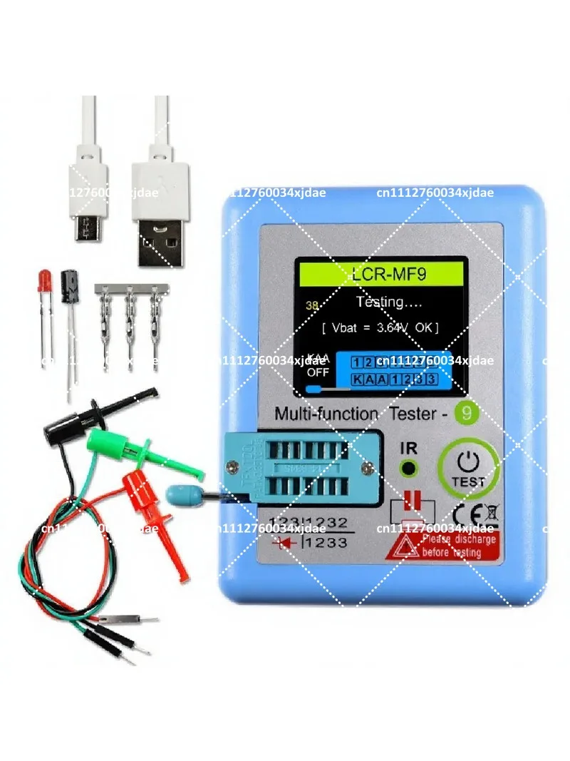 LCR-MF9 Multifunctional Color Screen Transistor Tester Diode Capacitance Meter