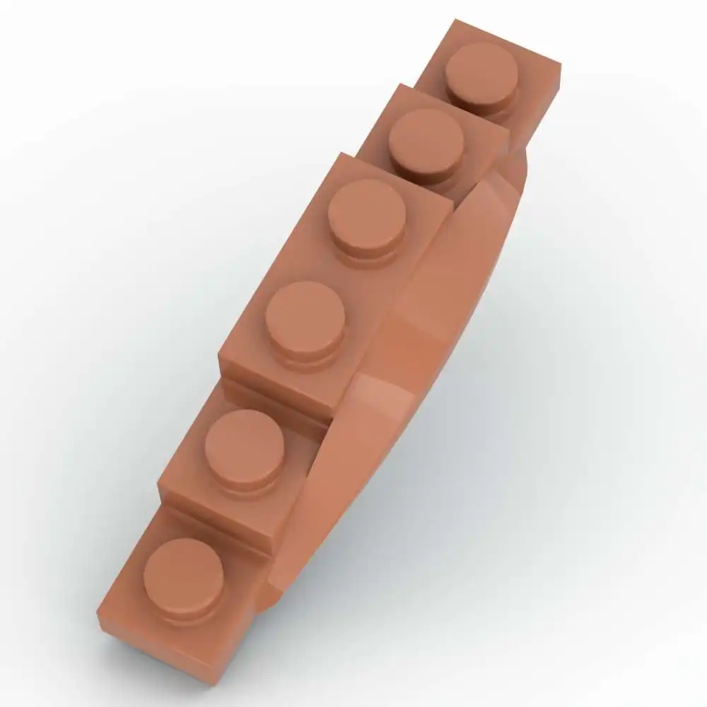 

MOC, 10 шт., высокотехнологичные совместимые 62361, с аркой, кирпичи для груди, брызговик 11/2x6x1, строительные блоки, игрушки для взрослых и мальчиков, праздничный подарок