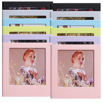 6-12pcs Fujifilm Instax Square SQ1 SQ6 SQ10 SQ20 Film Sheets Double-sided Magnets Fridge Picture Magnetic Photo Frames