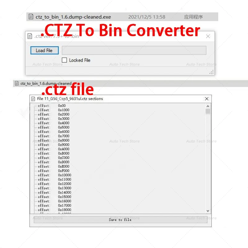 محول Ctz To Bin للترقية إلى Ezlynk أو فتح الألحان المقفلة مع Keygen المجاني مقارنة لأجهزة الكمبيوتر المحمول المتعددة