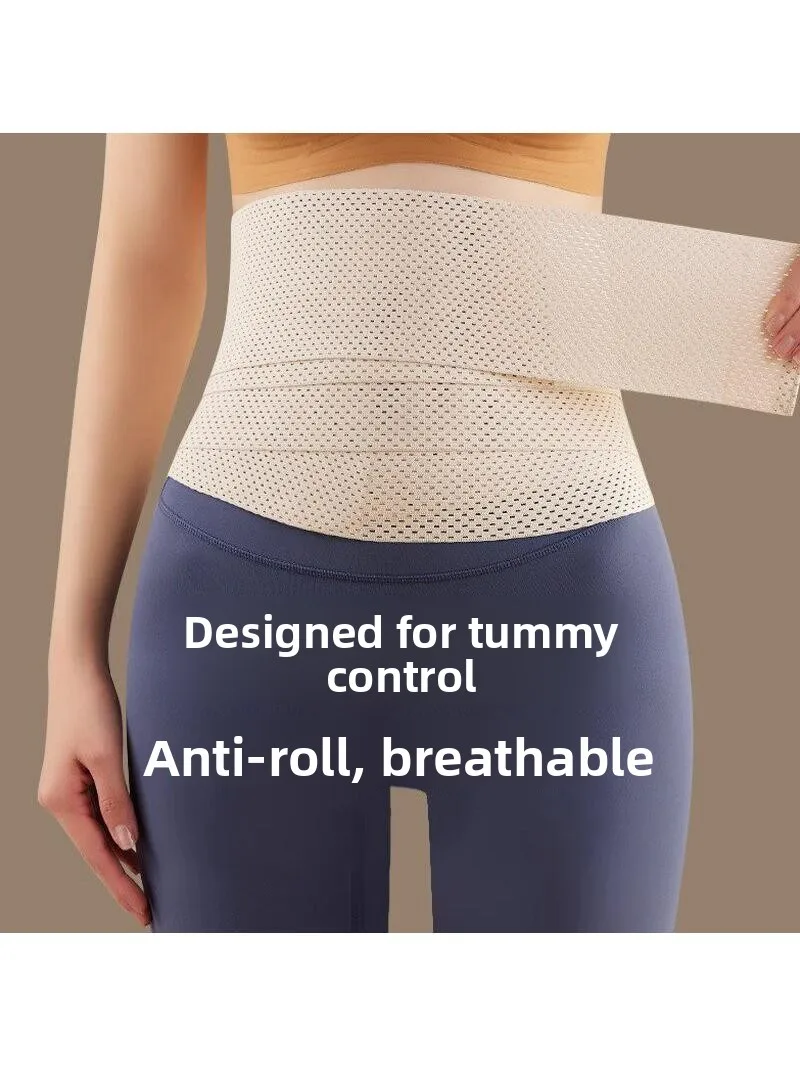 Women's Slimming Waist Trainer Belt Powerful Abdomen Control Thin Design Strong Binding Body Shaping Large Size Waist Belt