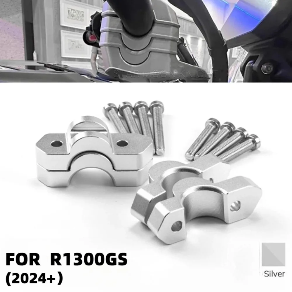 Accesorios R1300 GS ADV manillar de elevación R1300 GSA GS1300 2024 + elevador de manillar de motocicleta mango de arrastre abrazadera de barra extender Adapte