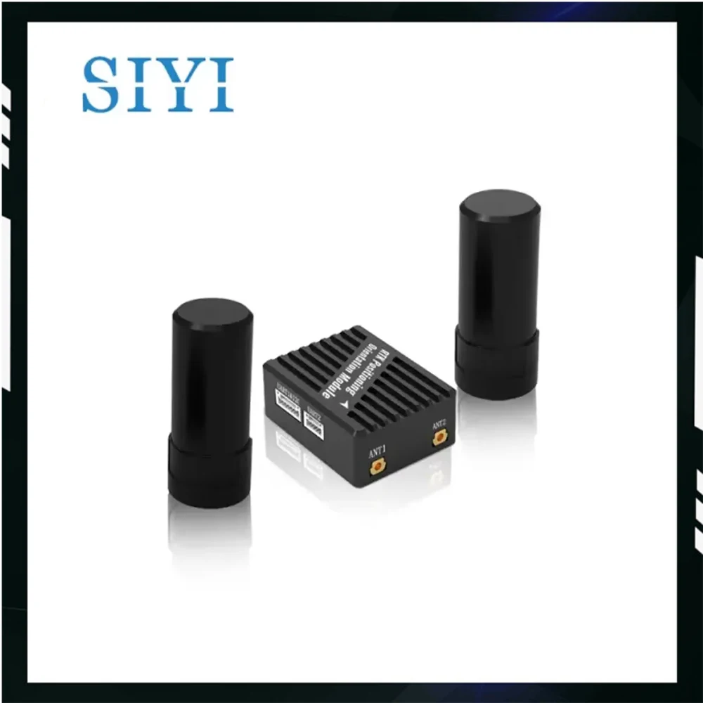 SIYI RTK Positioning and Orientation Module with RM3100 Industrial Magnetic Compass Single-Module Dual-Antenna Orientation