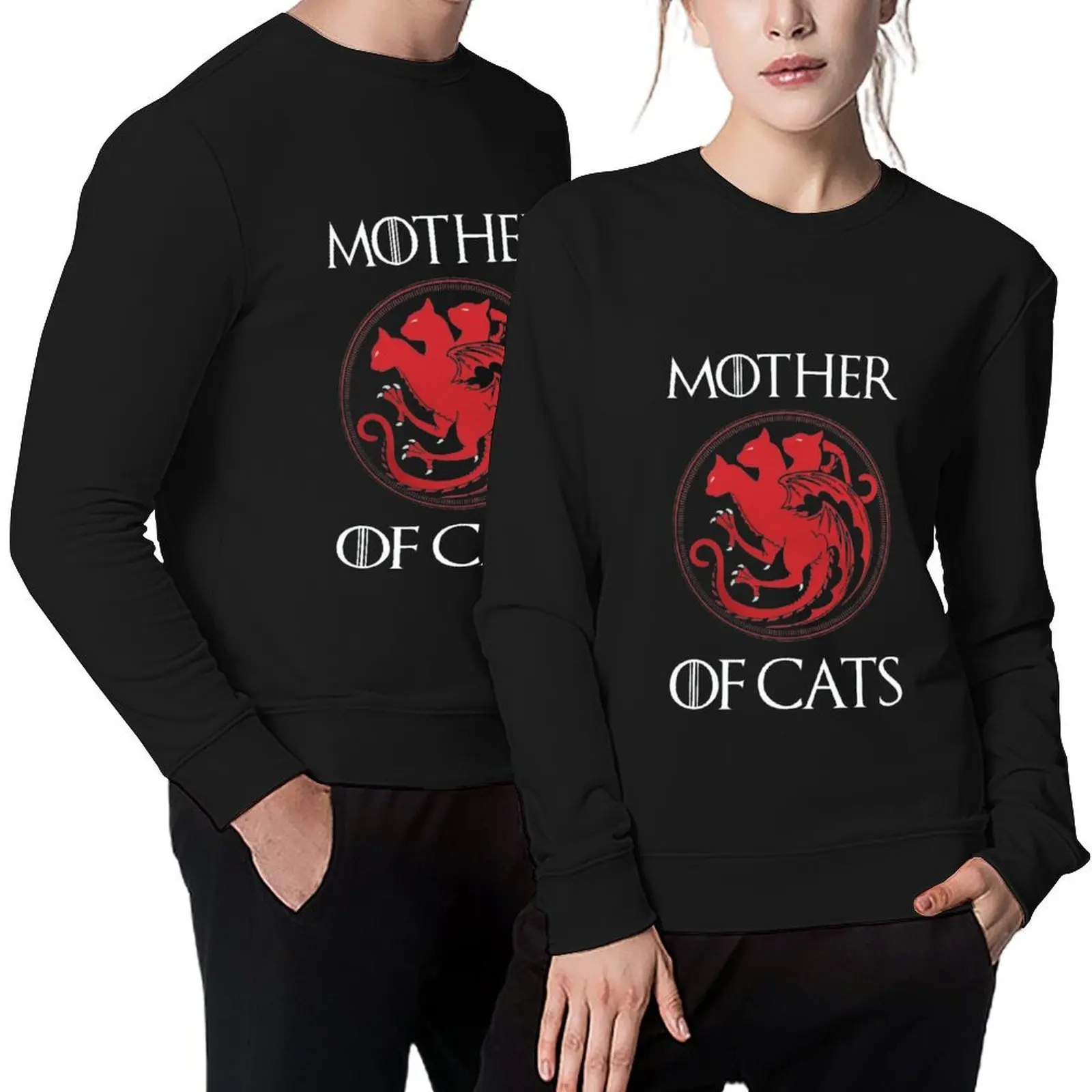 

Mother of Cats Pullover autumn clothes men's coat men clothing clothes for men new hoodies and sweatshirts