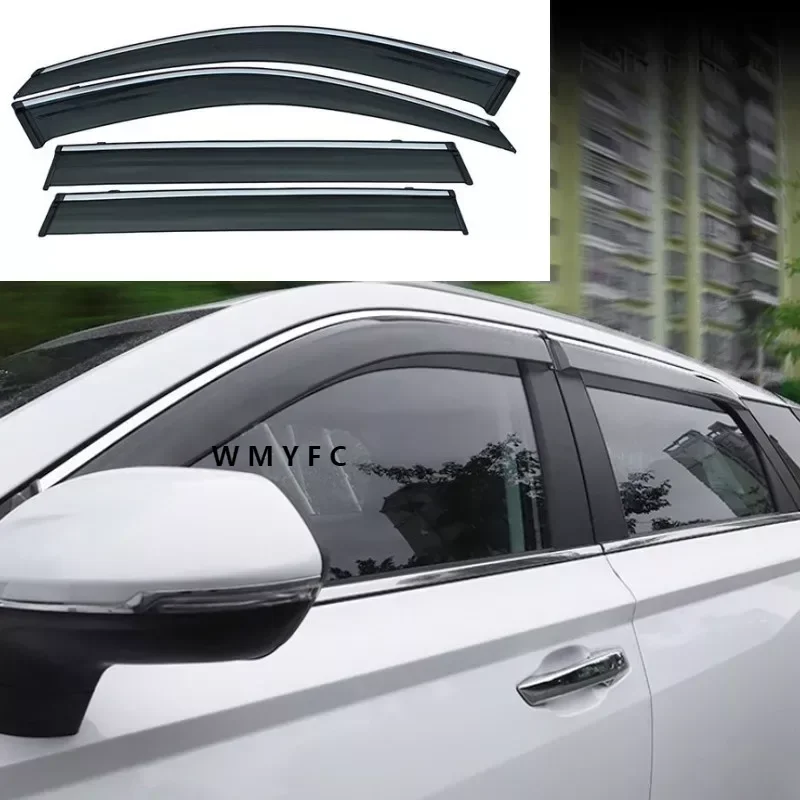 

For Nissan X-Trail XTrail X Trail Rogue T33 2022 2023 Car Side Vent Window Visor Windshield Rain Sun Deflector Awning Accessorie