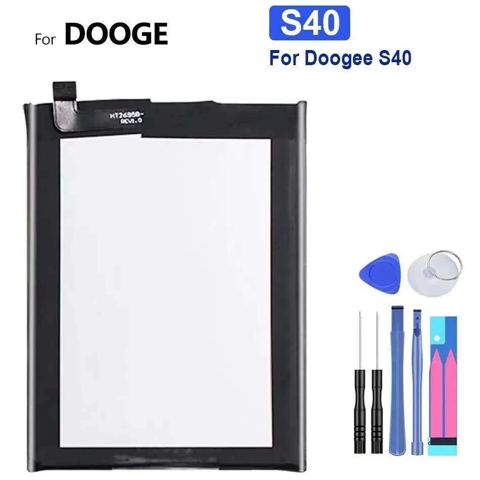 

Надежная мощность для Doogee S40 S40 для аккумулятора мобильного телефона 4650 мАч